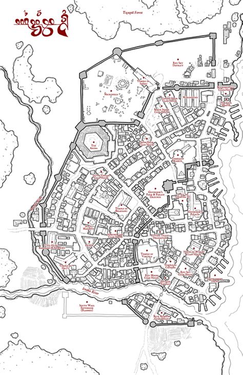 Linyar With Some Details Dyson S Dodecahedron Village Map City