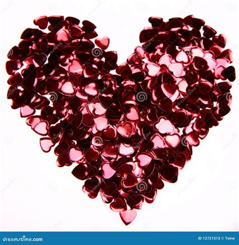 Coeur De Confettis Image Stock Image Du Valentin Forme