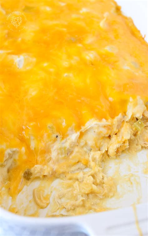 Sour Cream Chicken Enchilada Casserole So Cheesy