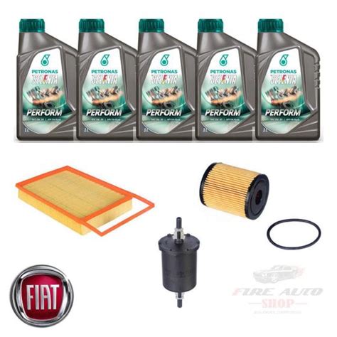 Kit Troca Leo Motor Filtro W Etorq Palio Weekend V Selenia