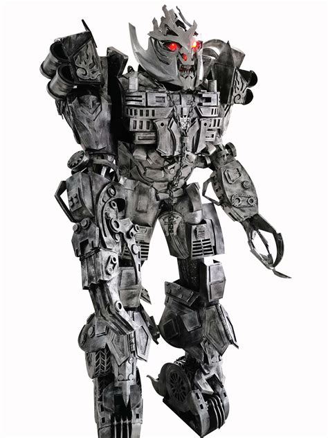 2 6m Realistic Transformer Decepticon Megatron Robot Costume For