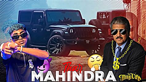 😈mahindra Thar X Mc Stan ⚡power Of Thar Attitude Status Black Thar X