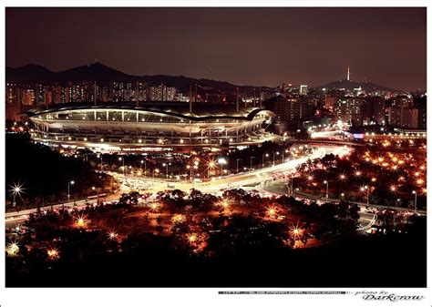 Seoul World Cup Stadium World Cup Stadiums Seoul Paris Skyline