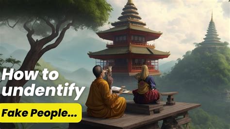 Unmasking Deception How To Spot Fake People Instantly A Buddhist