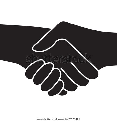 Human Hands Shaking Vector Illustration Stock Vector (Royalty Free ...