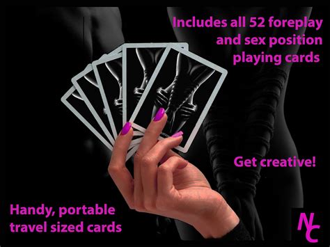 Foreplay And Sex Position Playing Cards Etsy