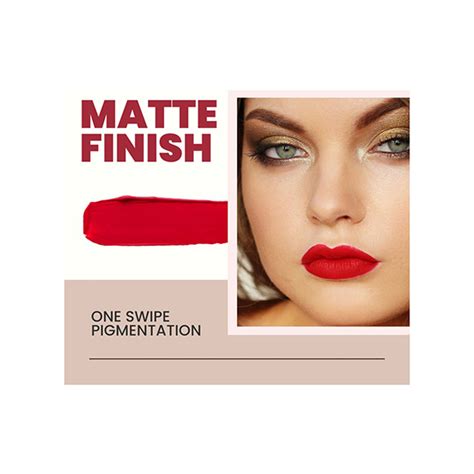 Buy Mars Matte Super Stay Non Transfer Lipstick 02 Treasure 26 Gm