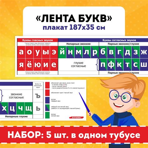 Лента звуков и букв — купить по низкой цене на Яндекс Маркете