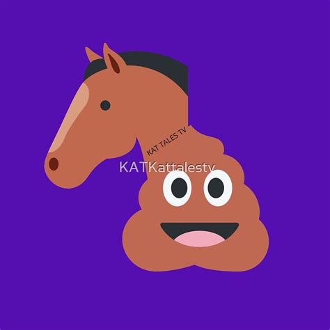 "Horse Poop" by KATKattalestv | Redbubble