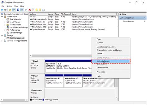 How To Use Disk Management On Windows 11 To Shrink Volume
