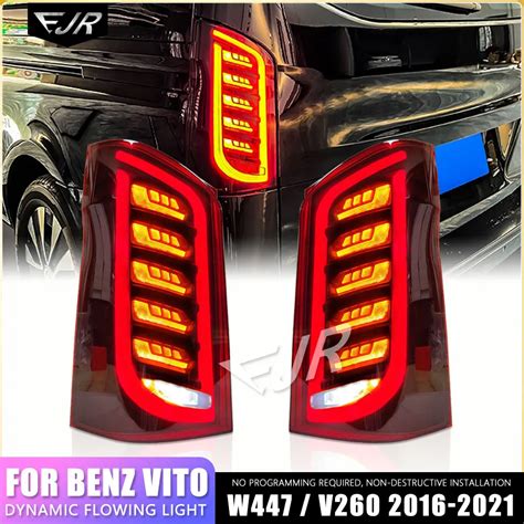 Conjunto De Luces Traseras Led Para Coche Accesorio Para Mercedes Benz