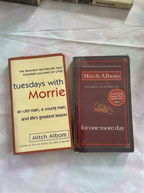 Mitch Albom Books Set, Hobbies & Toys, Books & Magazines, Fiction & Non ...