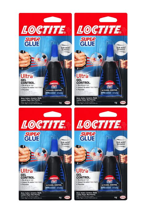 4 Pack Of Loctite 4g Ultra Gel Control Super Glue In Nepal At Npr 8408 Rating 5