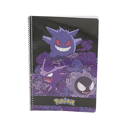 Pok Mon Cuaderno Tama O Folio Gengar Cuadr Cula X Mm Material