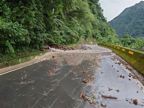 驟雨狂炸泰安溫泉區 苗62線成泥流 地方 中央社 Cna