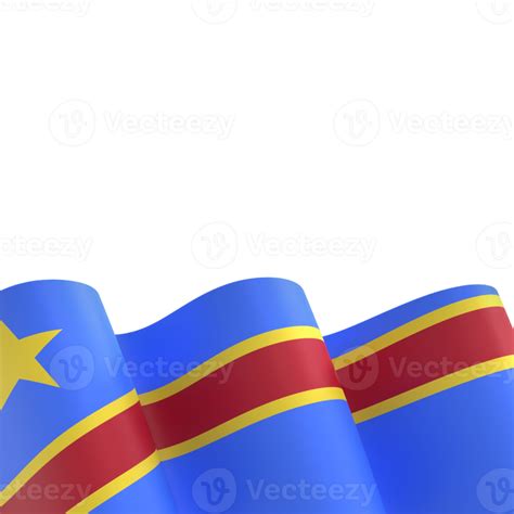 Dr Congo Flag Design National Independence Day Banner Element