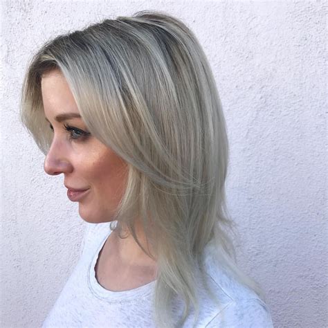 Babylights Smudge Root On Platinum Hair Dimensional Blonde