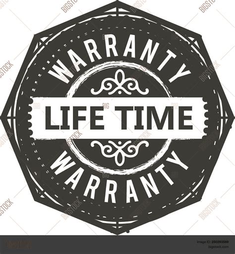 Lifetime Warranty Stamp