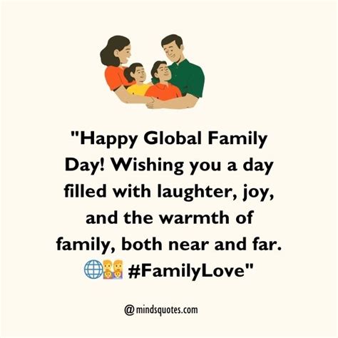 50 Best Global Family Day Quotes, Wishes, Messages & Captions