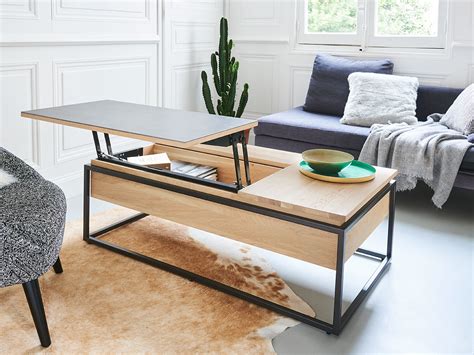 Table Basse Plateau Relevable Arizona De Meubles Cot Home Design