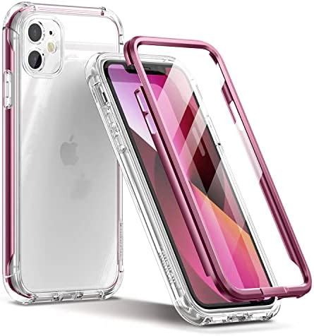 Hensinple Coque pour iPhone 11 avec Protection D écran 360 Degrés