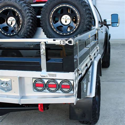 Under Alloy Ute Tray Trundle Underbody Aluminum Drawer Truck Bed