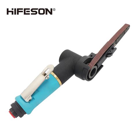 Hipuron máquina pneumática de lixar correia 1 10 330mm para lixar