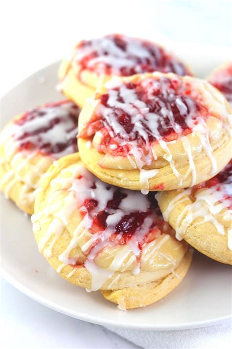 Easy Strawberry Cream Cheese Danish • Now Cook This