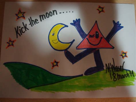 Kick The Moon By Powerfulstardust On Deviantart