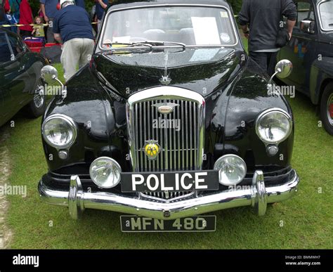 Vintage Wolseley 15/50 Police car, manufactured between 1956-1958. England UK Stock Photo - Alamy