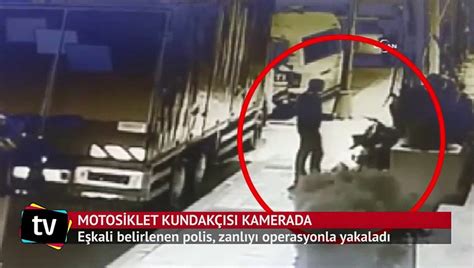 Park halindeki motosikletin kundaklanması kamerada Dailymotion Video