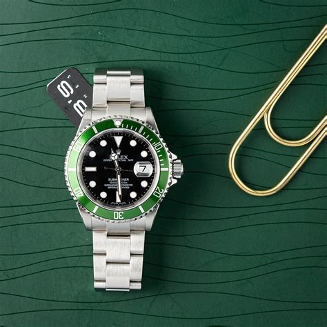 Green Submariner Date 100 Authentic Rolex At Bob S Watches