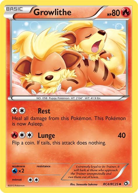 Growlithe Legendary Treasures Radiant Collection Pokemon