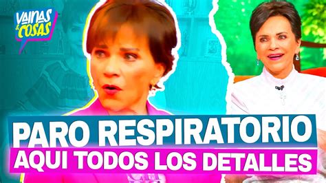 Pati Chapoy Le Dio Un Paro Respiratorio Este Es Su Estado De Salud