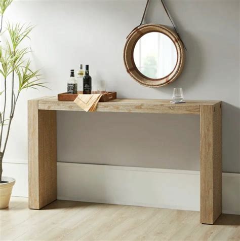 Waterfall Console Table Ideas That Are Functional And Gorgeous