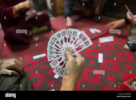 Playing Cards In Hanoi Vietnam Stock Photo Alamy