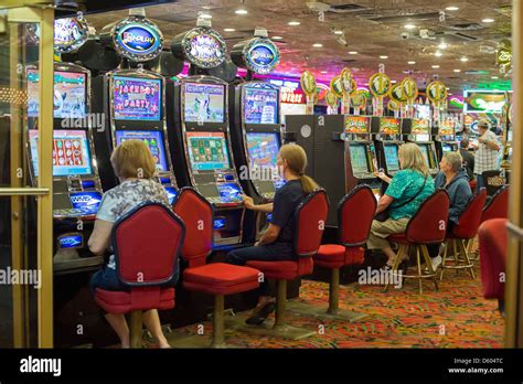 Las Vegas, Nevada - Casino on Fremont Street in downtown Las Vegas ...