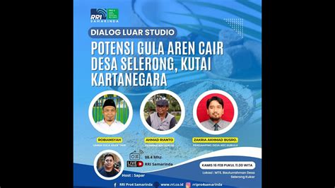 DIALOG INTERAKTIF RRI SAMARINDA BERSAMA KESBANGPOL YouTube