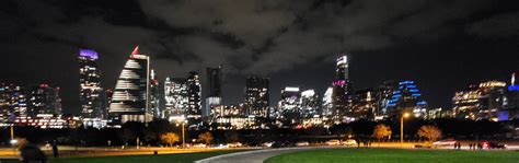 ''Austin Skyline - Night'' II by LadyAyakoTami on DeviantArt