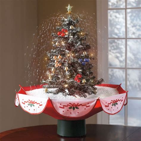 Snowing Christmas Tree 'snows' inside your living room