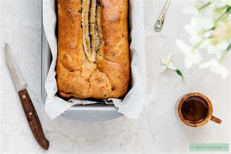 Glutenvrij Bananenbrood Met Pindakaas Eat Pure Love