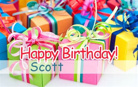 Pictures Happy Birthday Scott.