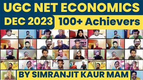 Ugc Net Economics Dec Success Stories By Simranjit Kaur Ugc Net