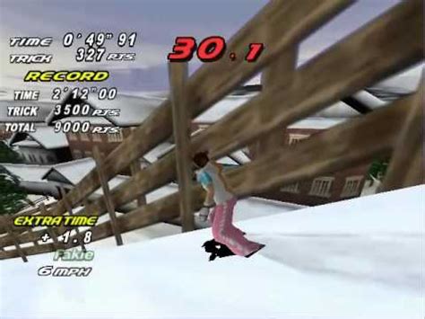 Sega Dreamcast Rippin Riders Snowboarding YouTube