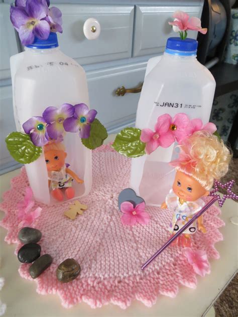 Fairy Unit Dollar Tree Dolls Glued Flowers To Hair And Flower Fairy