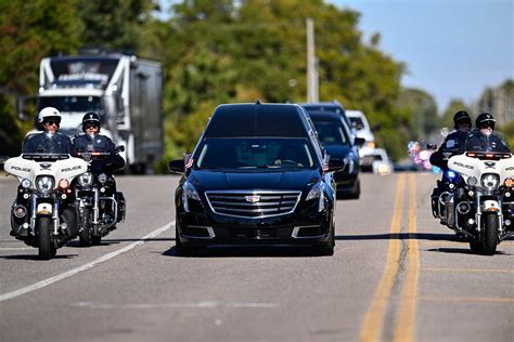 Funeral For Sedgwick County Sheriffs Deputy Sidnee Carter