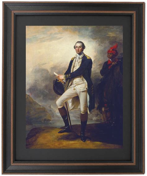 Alcott Hill® George Washington Portrait Circa 1790 Framed On Wood By