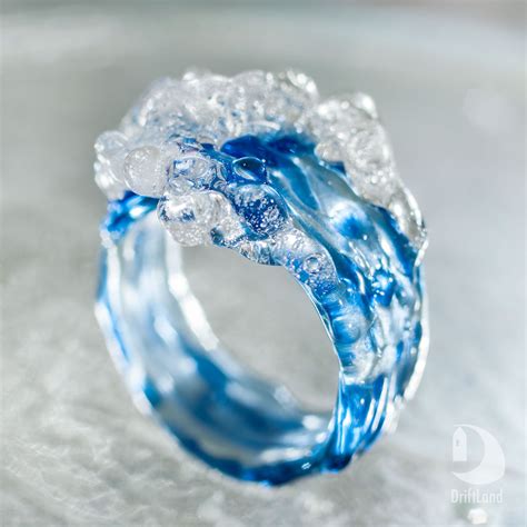 Ocean Wedding Rings Jenniemarieweddings