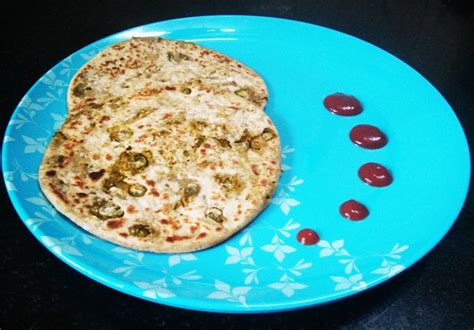 Matar Paratha My Recipes Blog