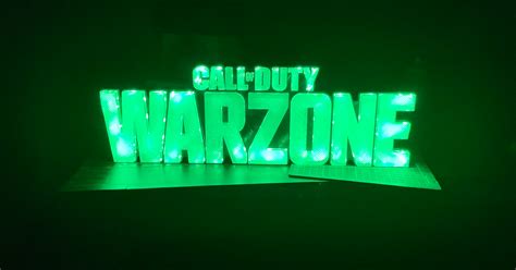 CoD Warzone LED Lamp Remixed By Neggan MakerWorld